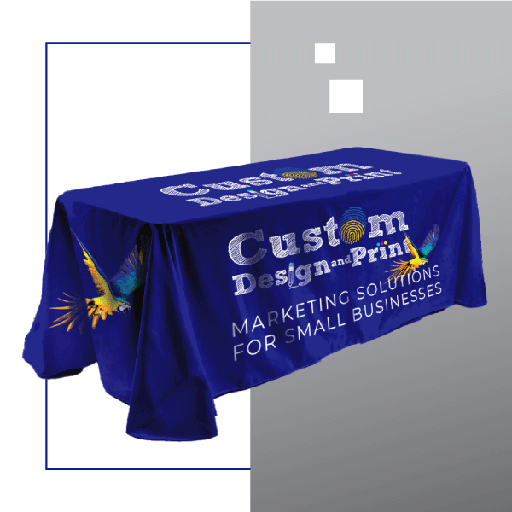 Marketing table cover outlet